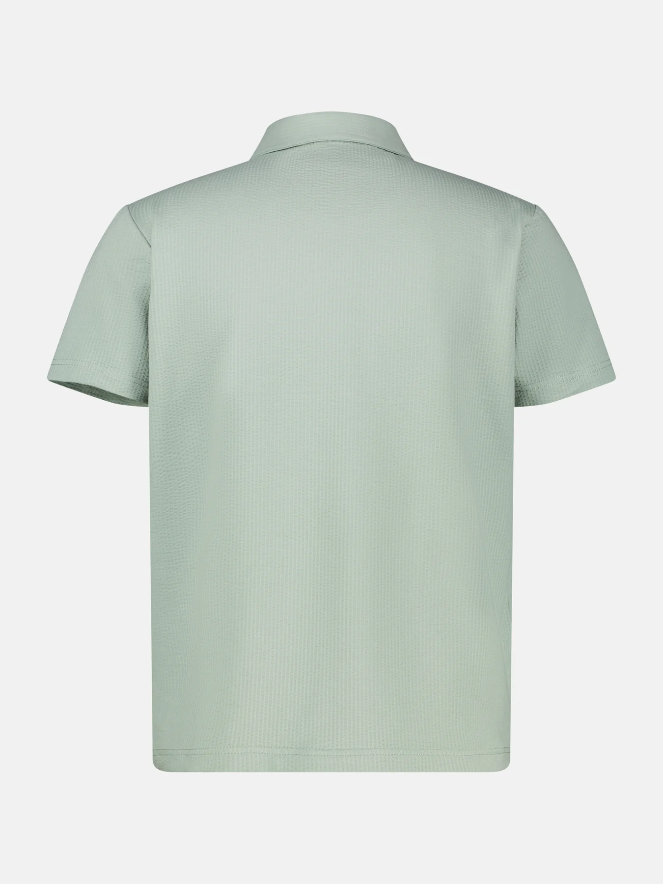 Lerros Seersucker Poloshirt - Bay Green