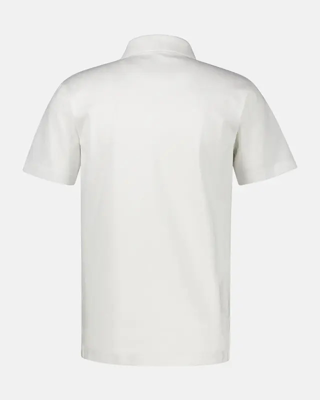 Lerros Modern Poloshirt Jacquard - Broken White
