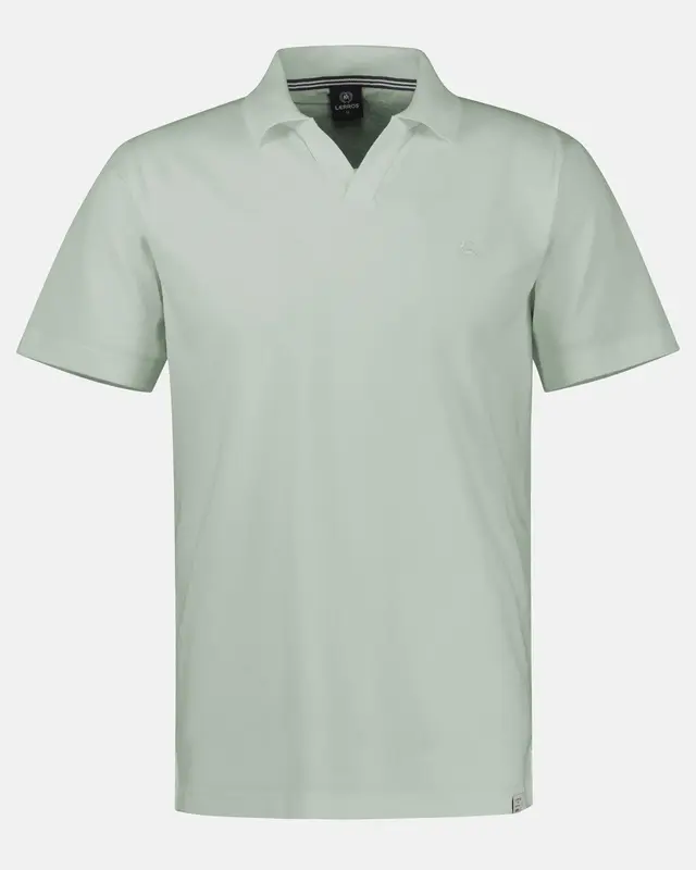 Lerros Modern Poloshirt Jacquard - Bay Green