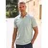 Modern Poloshirt Jacquard - Bay Green