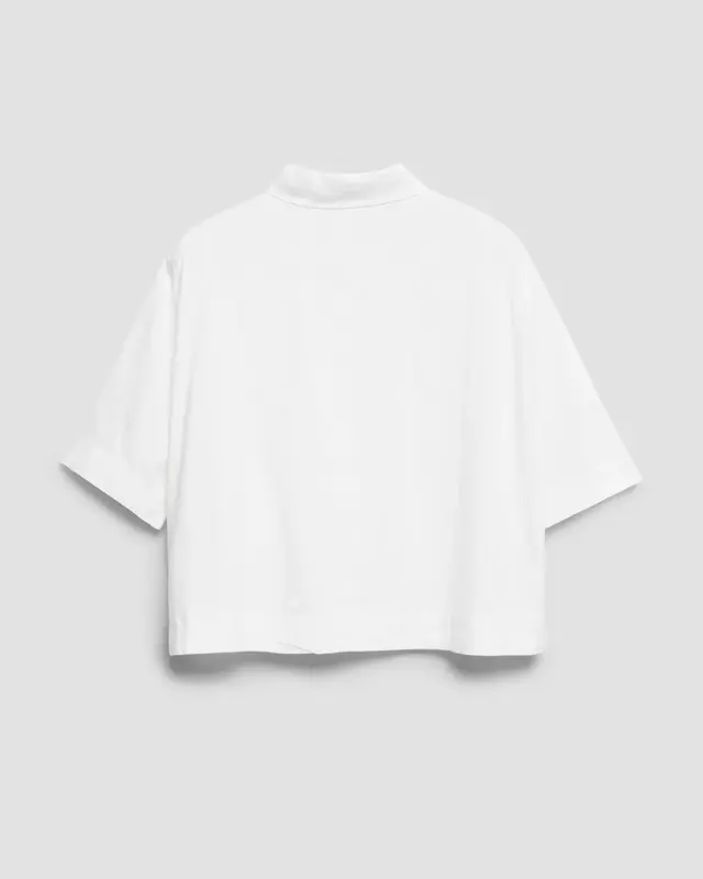 S. Oliver Linen Blend Blouse - White