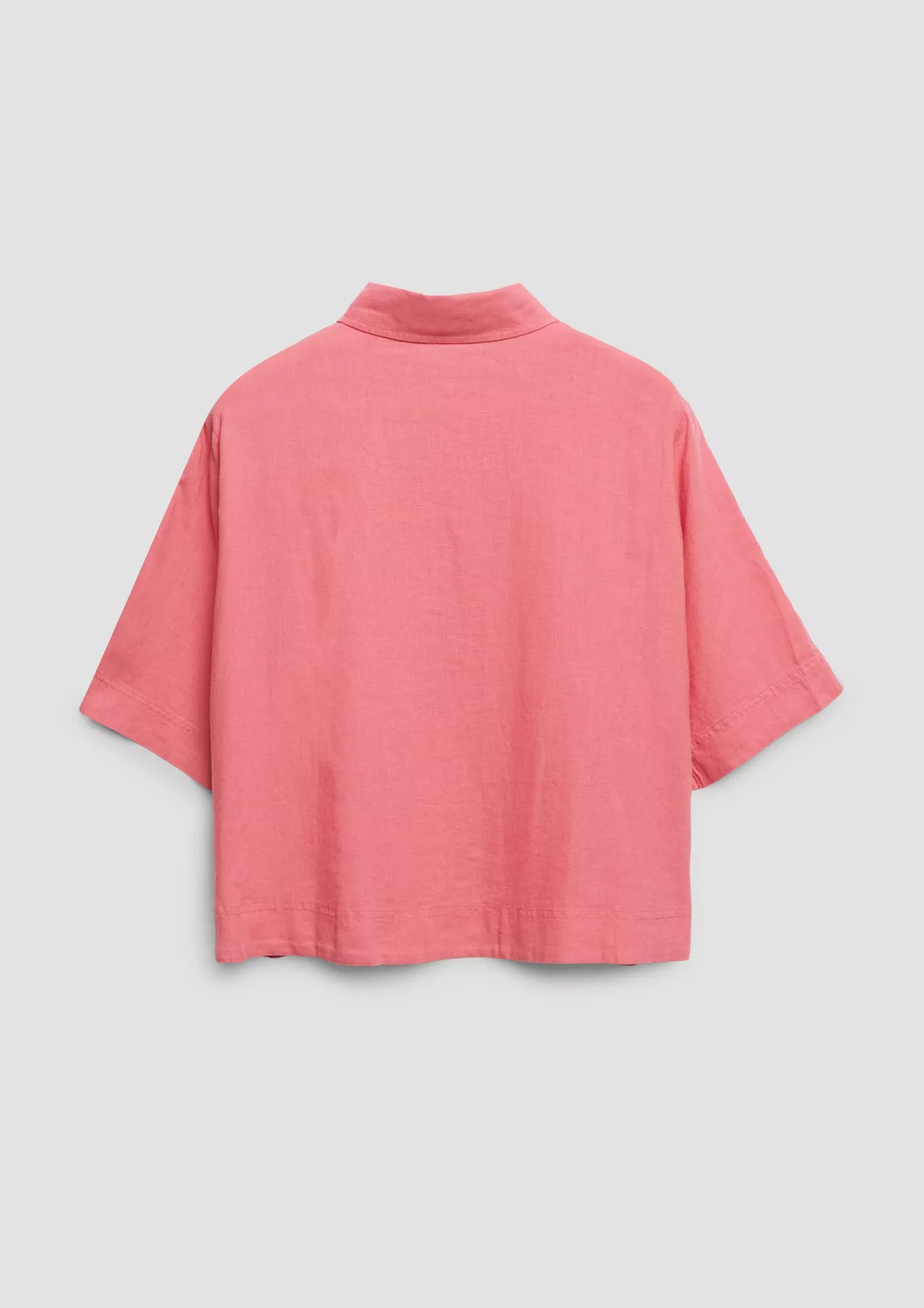 S. Oliver Linnenmix Blouse - Pink
