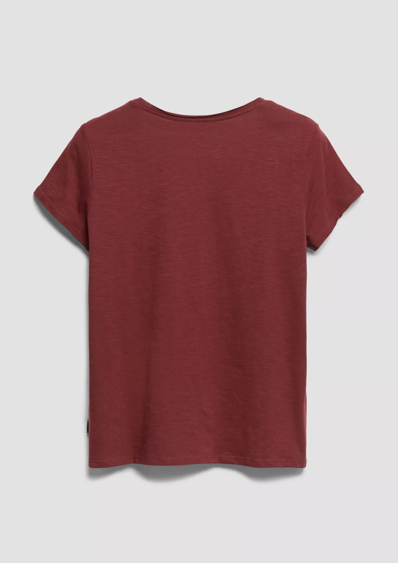 S. Oliver T-Shirt mit Print - Bordeaux