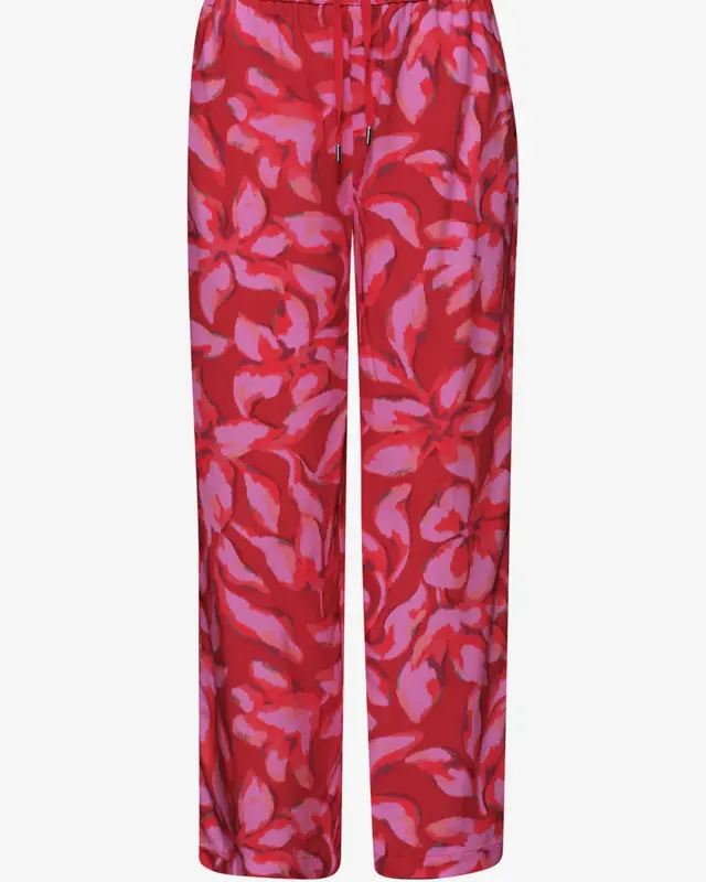 Street One Print Hose Emee - Salsa Red