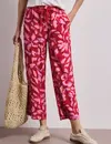Street One Print Hose Emee - Salsa Red