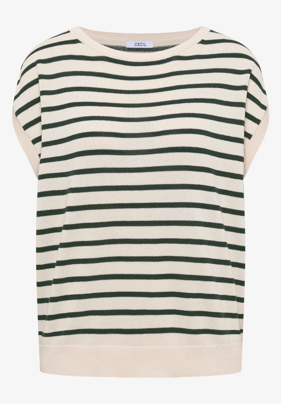Cecil Trui met Strepen - Palm Breeze Green