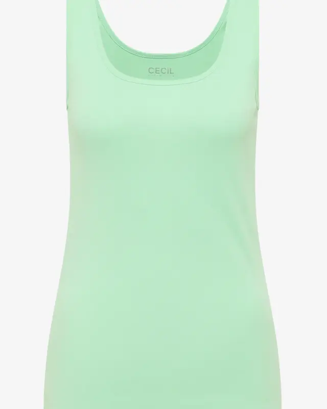 Cecil Basic Top Linda - Juicy Lime
