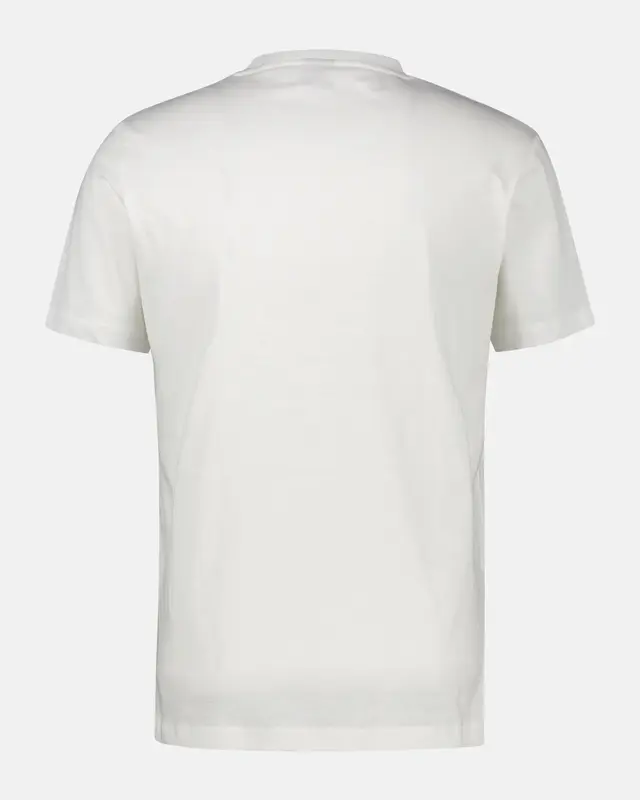 Lerros T-Shirt Surfer Print - Broken White
