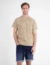 Lerros Bloemenprint T-Shirt - Gravel Beige