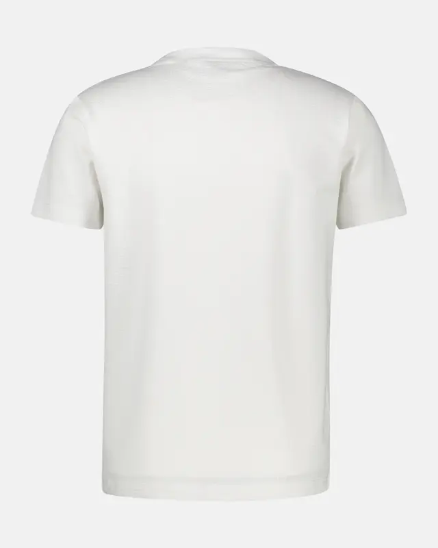 Lerros Seersucker T-Shirt - Broken White