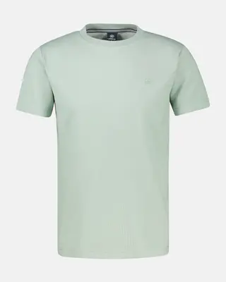 Lerros Seersucker T-Shirt - Bay Green