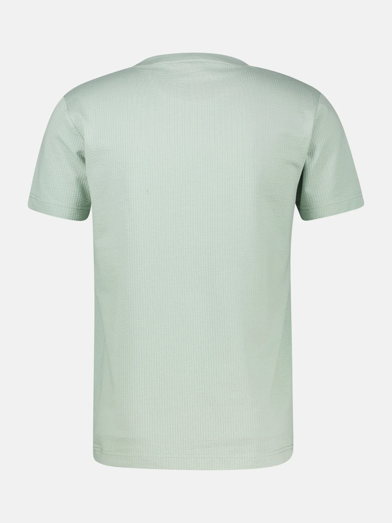 Lerros Seersucker T-Shirt - Bay Green