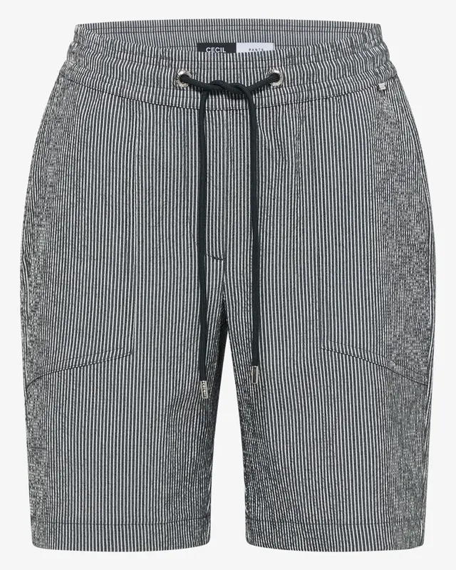 Cecil Seersucker Short Neele - Palm Breeze Green
