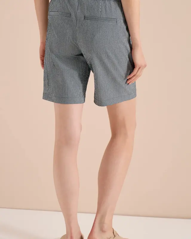 Cecil Seersucker Short Neele - Palm Breeze Green