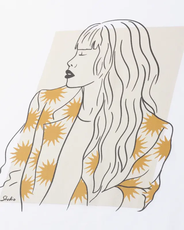 Street One Studio Shirt met Frontprint - White