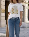 Street One Studio Shirt met Frontprint - White