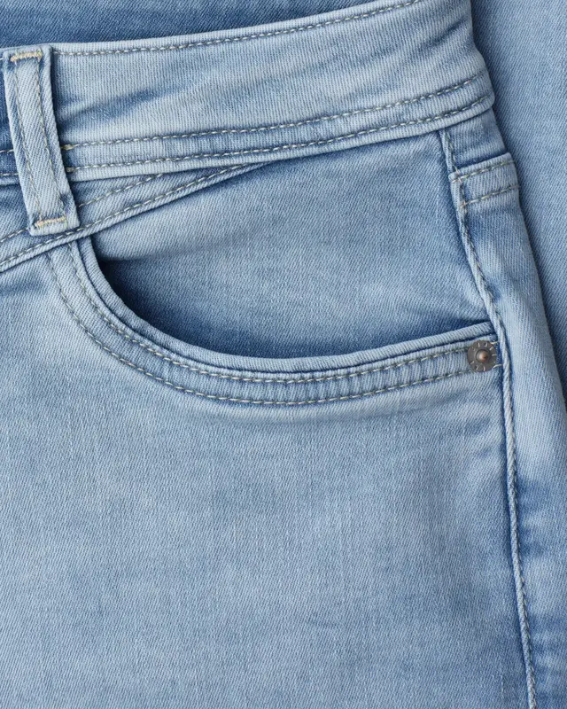 Street One Denim Bermuda Jane - Light Blue Authentic Wash