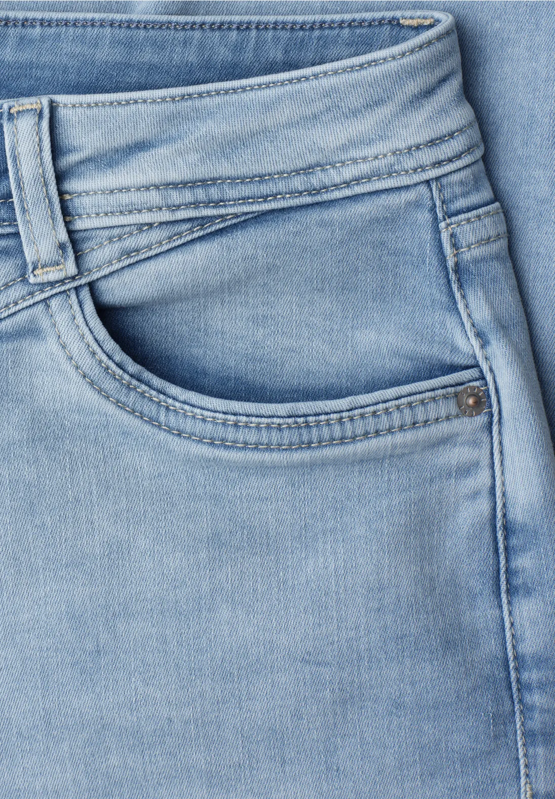 Street One Denim Bermuda Jane - Light Blue Authentic Wash