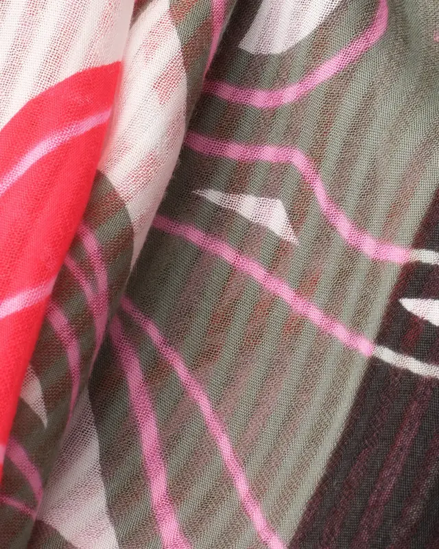 Street One Schal mit Blumenprint - Multicolor