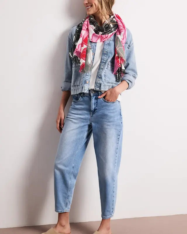 Street One Schal mit Blumenprint - Multicolor