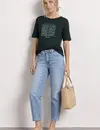 Street One Shirt mit Artwork - Deep Bound Green