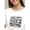 Shirt met Artwork - Off White