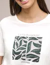 Street One Shirt with Artwork - Off White