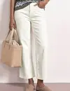 Street One Wide Leg Jeans Emee - Off White Washed