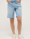Angels Jeanswear Short Lia City - Bleached Blue Used