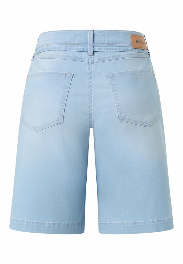 Angels Jeanswear Short Lia City - Bleached Blue Used