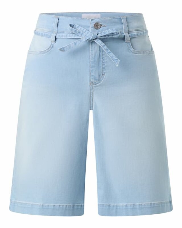 Angels Jeanswear Short Lia City - Bleached Blue Used