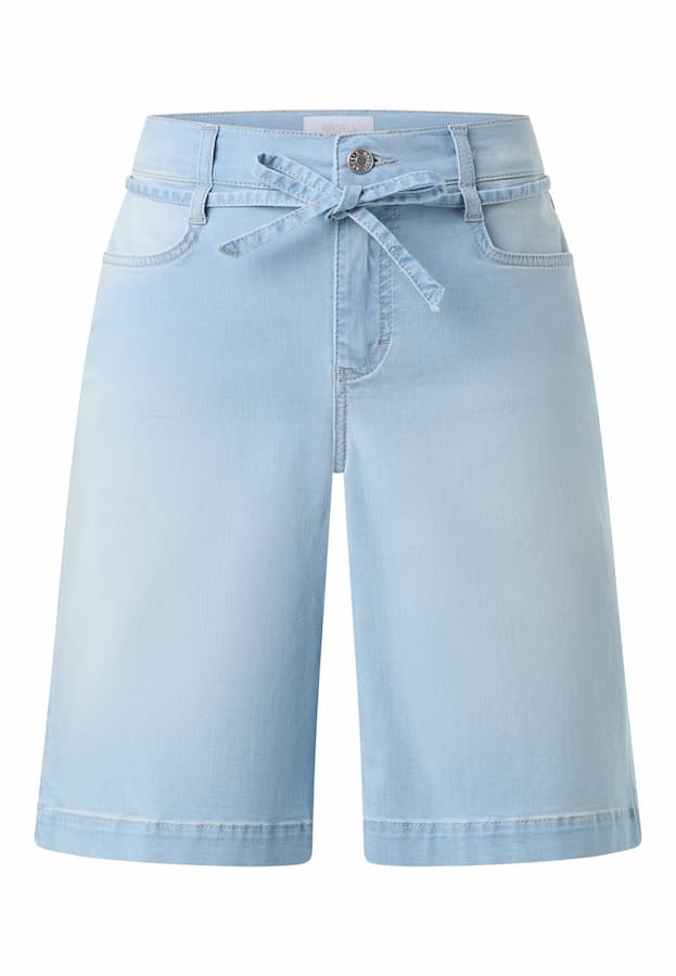 Angels Jeanswear Short Lia City - Bleached Blue Used