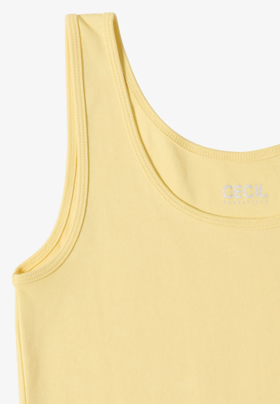 Cecil Basic Top Linda - Buttermilk Yellow
