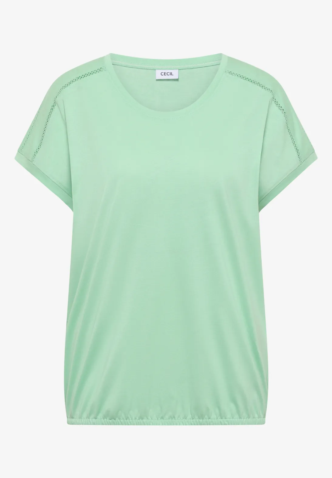 Cecil V-hals Shirt - Juicy Lime