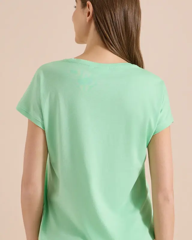 Cecil V-Neck Shirt - Juicy Lime