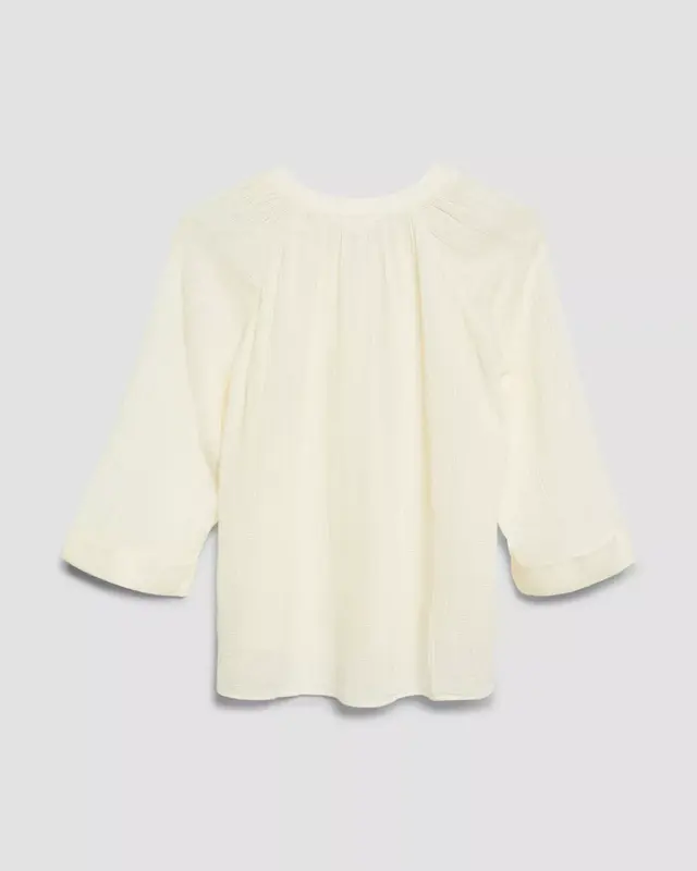 S. Oliver Structured Blouse - Cream