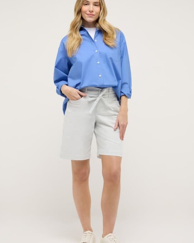 Angels Jeanswear Short Lia City, Streifen - Sky Used