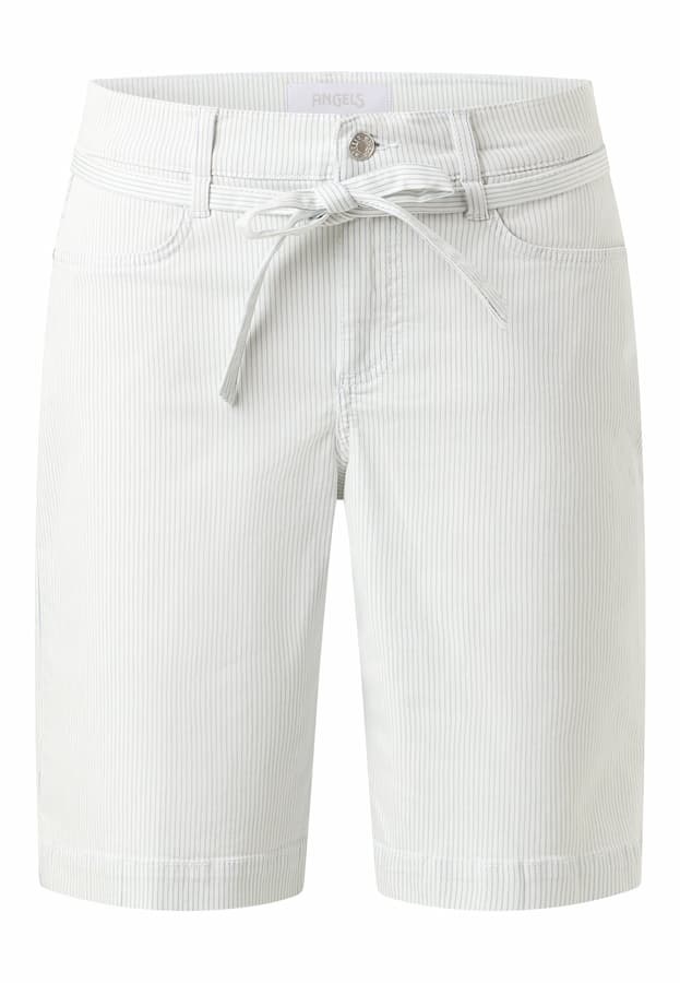 Angels Jeanswear Short Lia City, Stripes - Sky Used