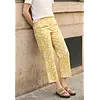 Culotte met Bloemenprint - Earthy Yellow