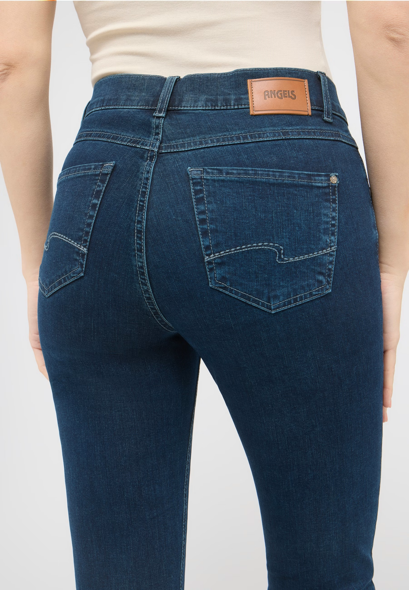 Angels Jeanswear Cici Jeans - Dark Indigo
