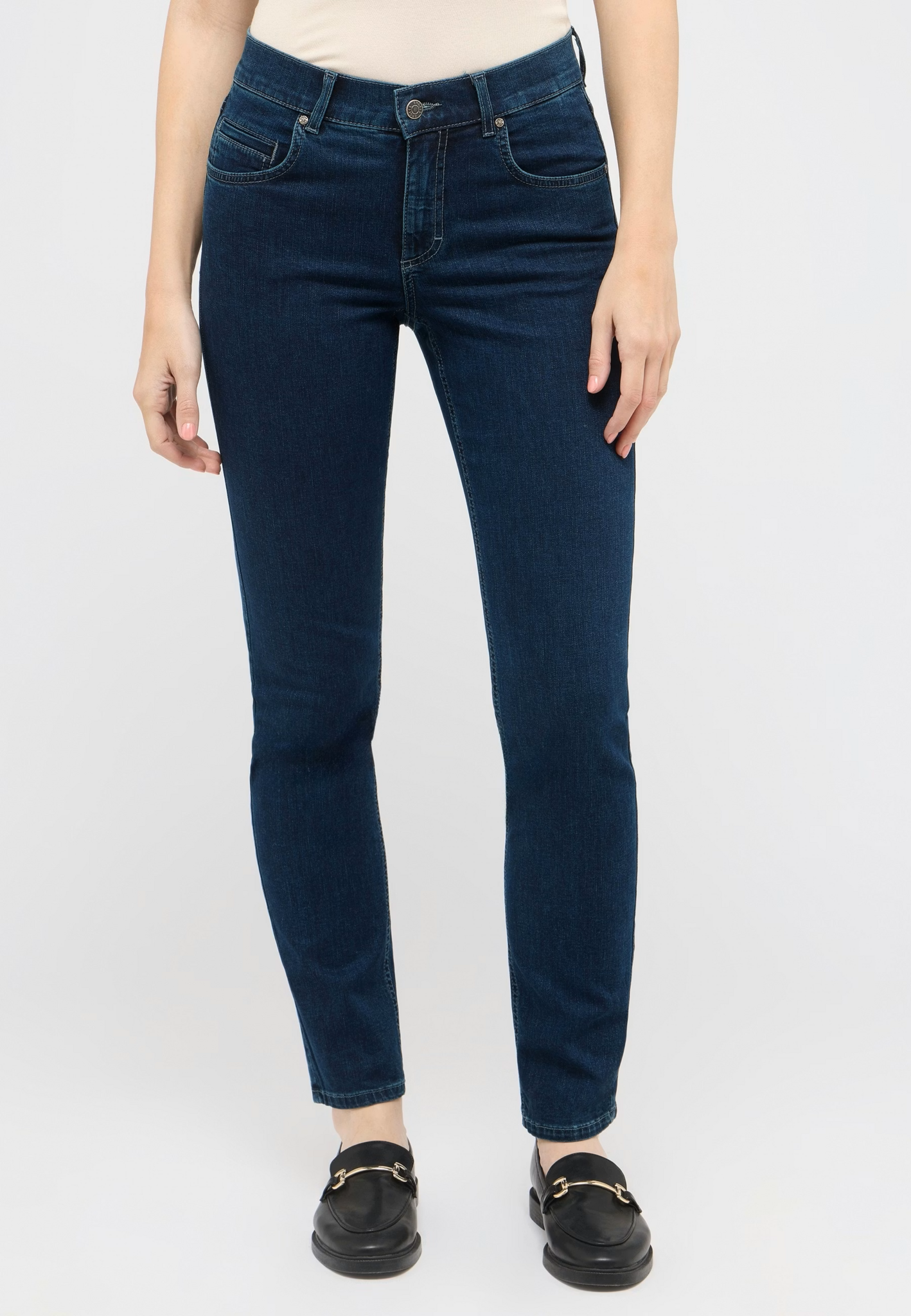 Angels Jeanswear Cici Jeans - Dark Indigo