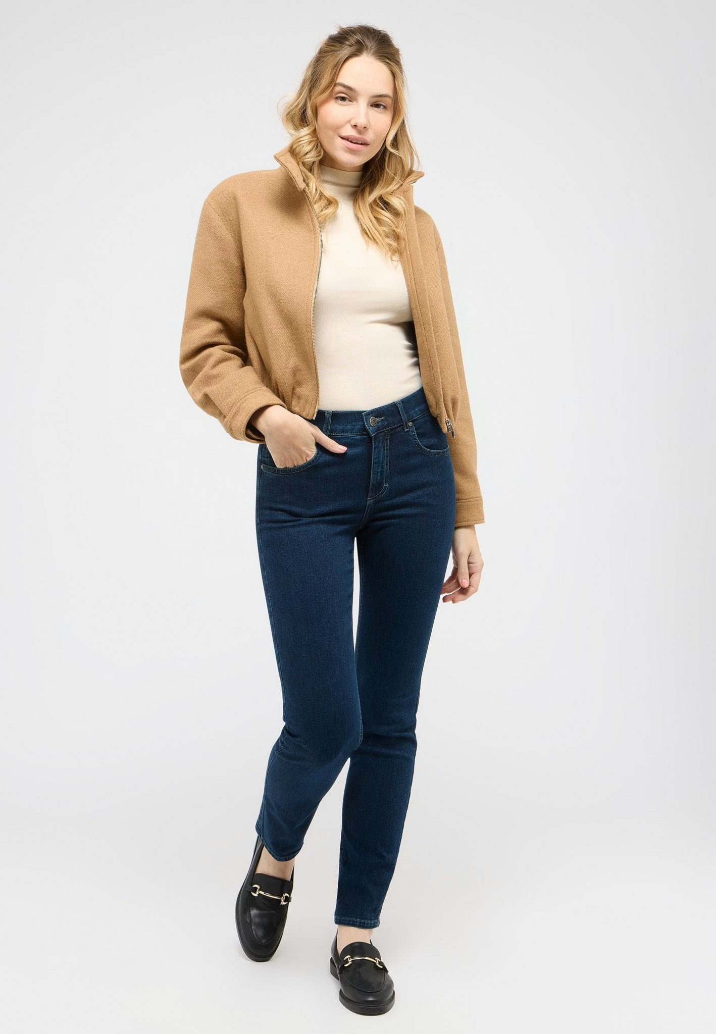 Angels Jeanswear Cici Jeans - Dark Indigo