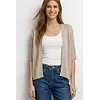 Glitter Cardigan - Clay Sand