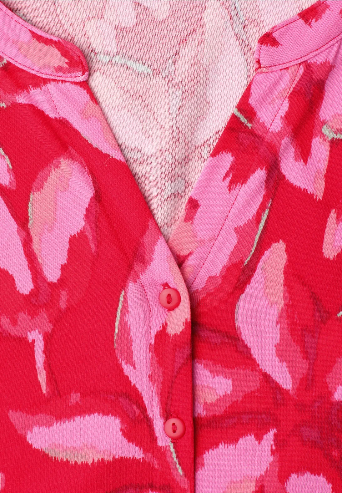 Street One Shirt mit Print - Salsa Red