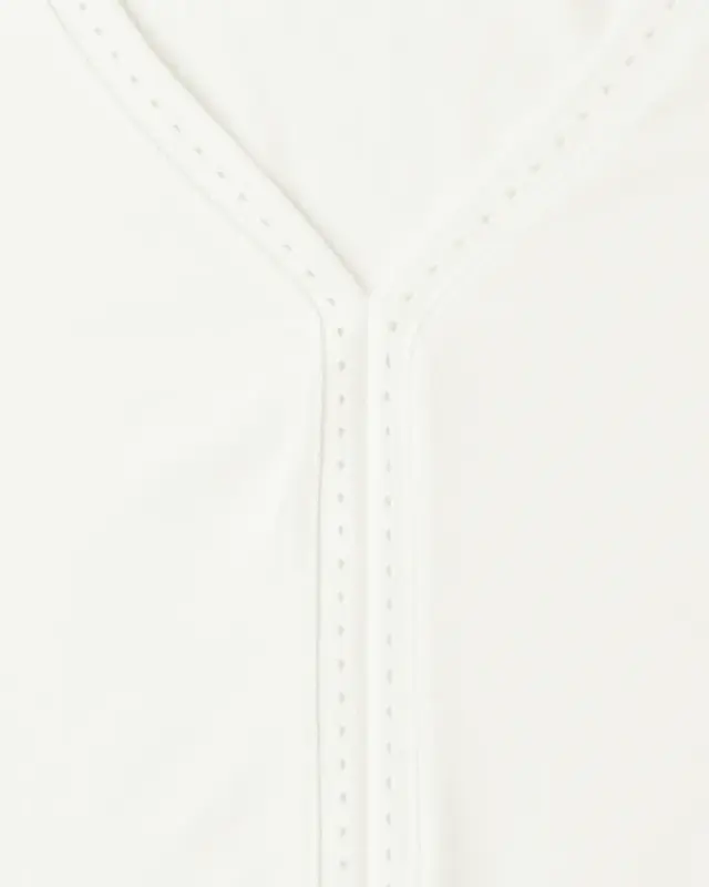 Street One Top met V-hals - Off White
