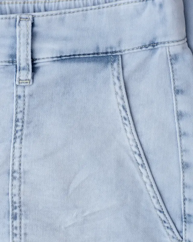 Street One Jeans in Chino Look - Ultra Bleached Wash