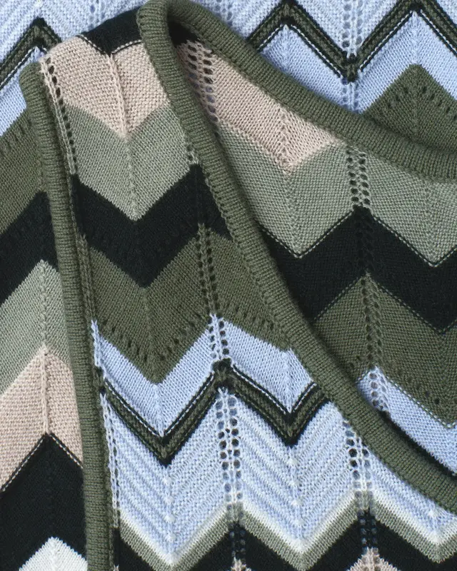 Street One Knit Top - Deep Bound Green