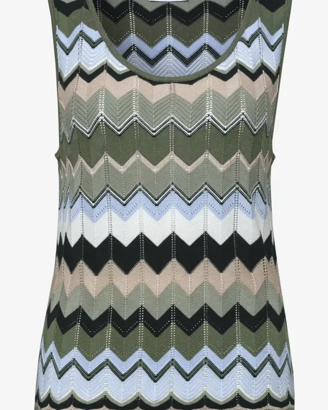 Street One Knit Top - Deep Bound Green