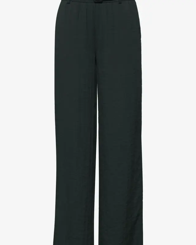 Street One Wide Leg Pants - Deep Bound Green