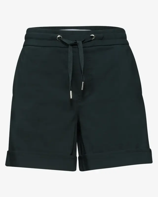 Street One Mid Waist Short - Deep Bound Green